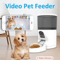 Video Pet Feeder with Two-Way Audio, Remote Feeding & Large Capacity