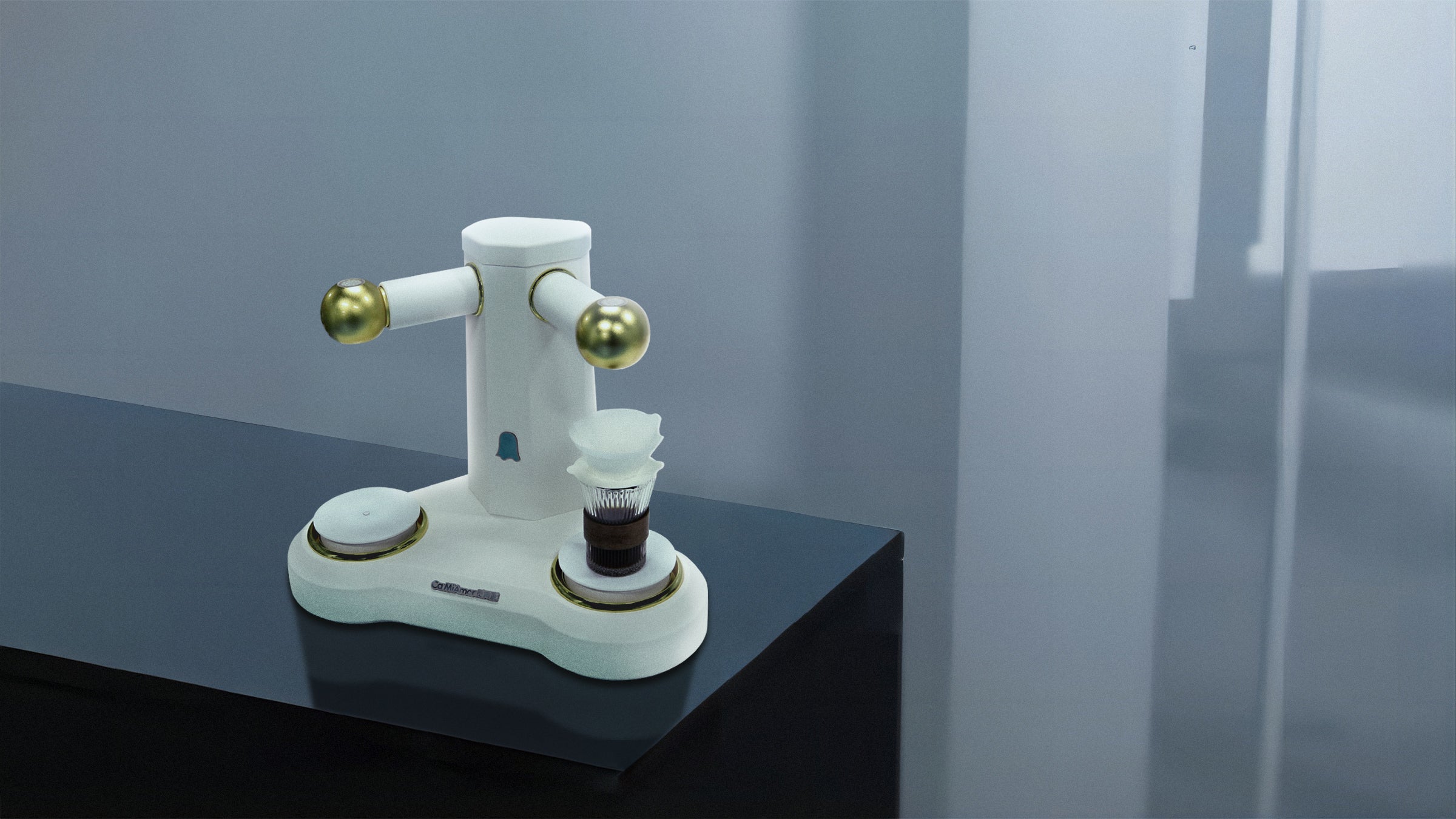 Commercial Dual-Head Smart Pour-Over Coffee Machine